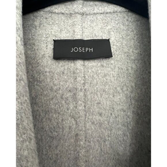 Joseph Grey Doubleface "Lisa Long" Coat, size 34. Fits like a size 2 - Picture 12 of 14